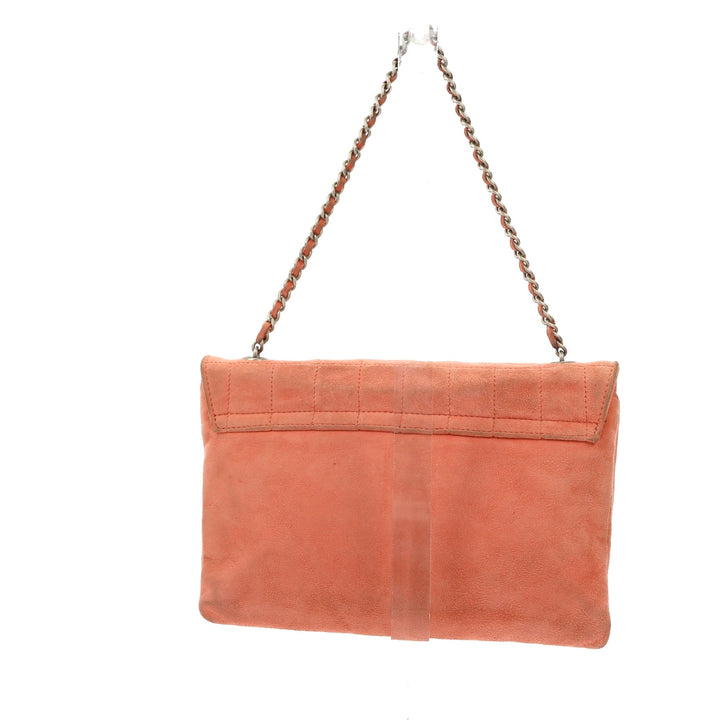 Chanel 2.55 Shoulder Bag in Pink Suede