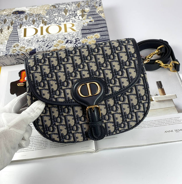 Top quality Dior MEDIUM BOBBY BAG blue