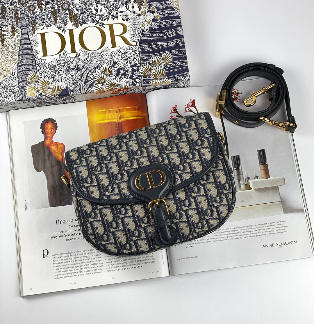 Top quality Dior MEDIUM BOBBY BAG blue