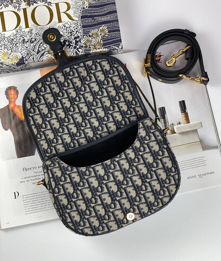 Top quality Dior MEDIUM BOBBY BAG blue