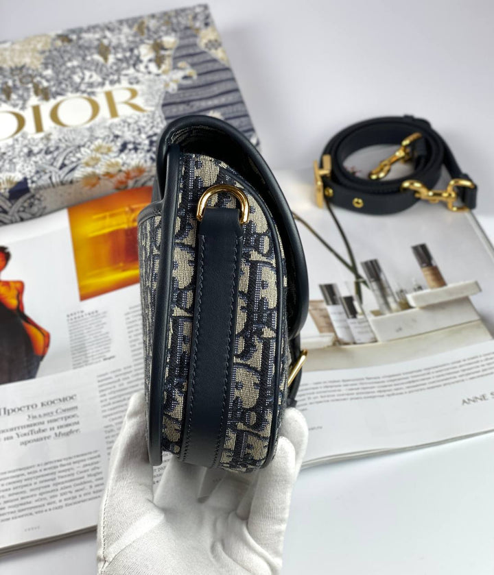 Top quality Dior MEDIUM BOBBY BAG blue