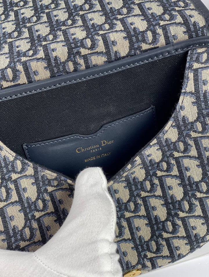 Top quality Dior MEDIUM BOBBY BAG blue