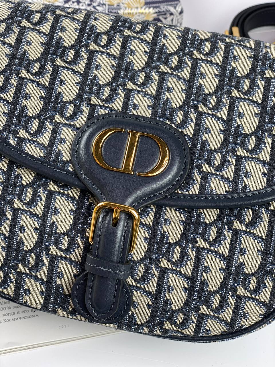 Top quality Dior MEDIUM BOBBY BAG blue