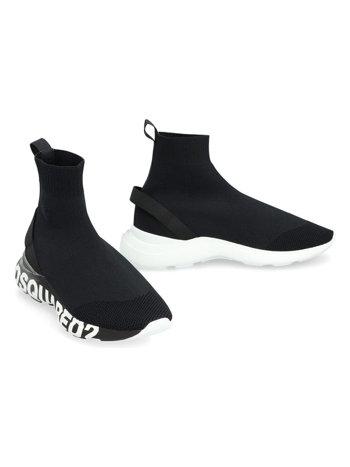 FLY KNITTED SOCK-STYLE SNEAKERS