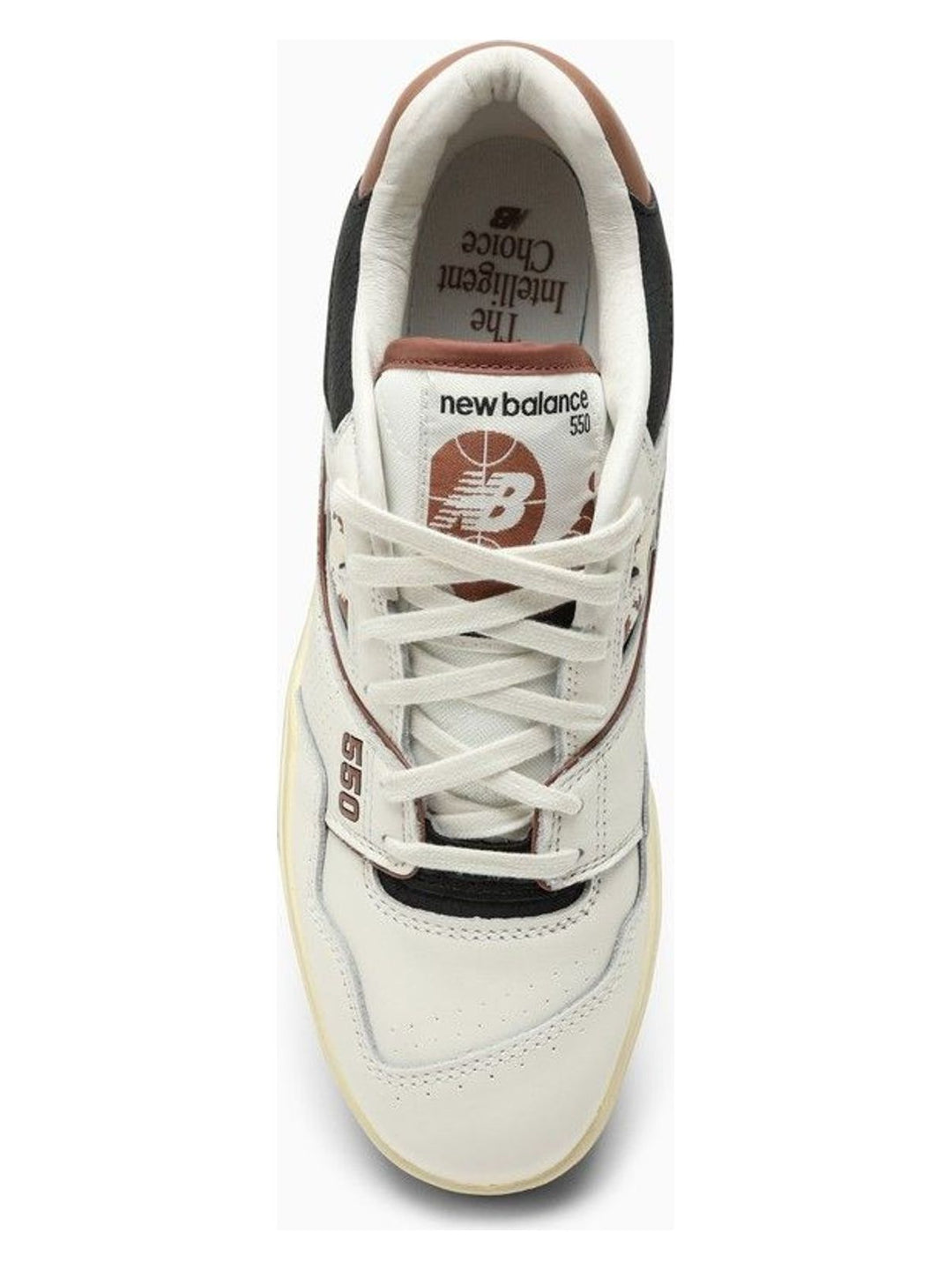 LOW 550 WHITE/VINTAGE BROWN SNEAKERS