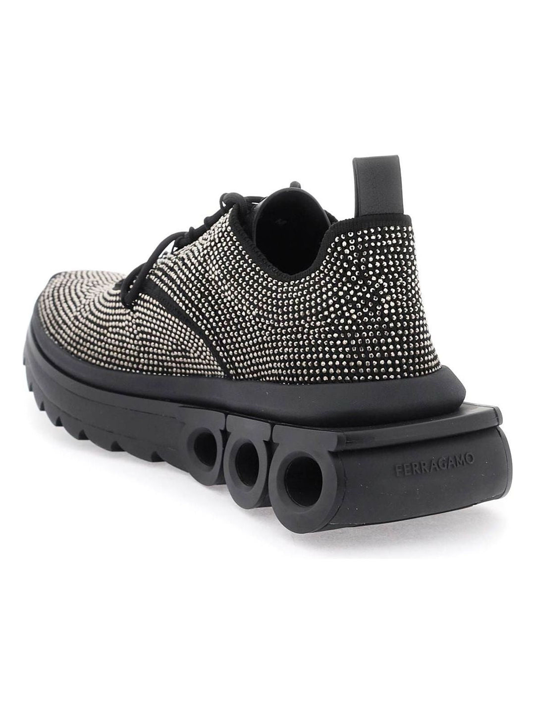 SALVATORE  RUNNING SNEAKERS WITH RHINESTONES