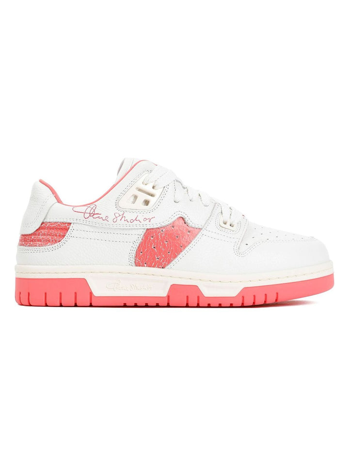 LOW TOP LEATHER SNEAKERS