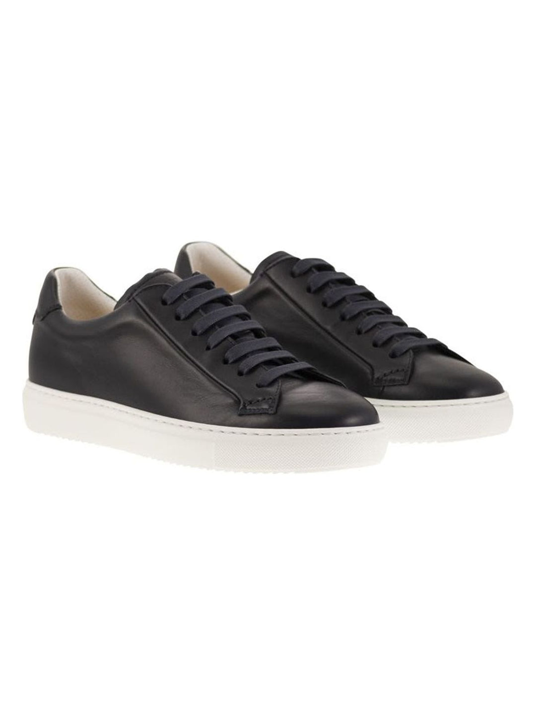 SMOOTH LEATHER TRAINERS