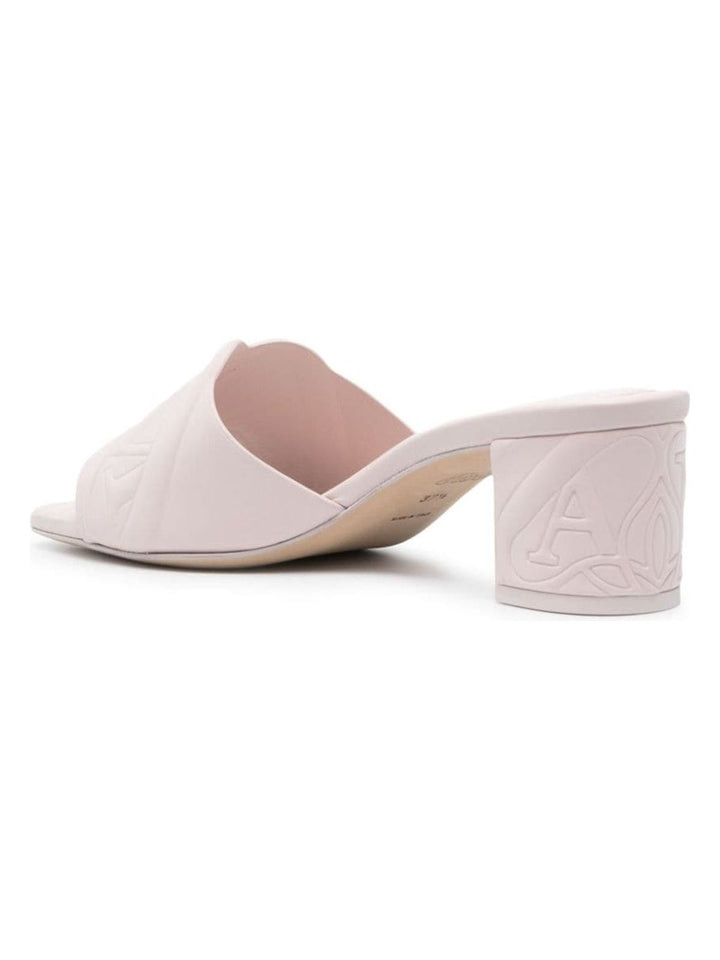 SEAL LEATHER MULES