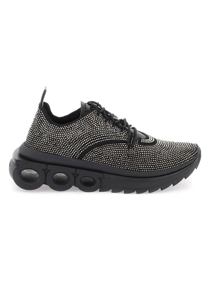 SALVATORE  RUNNING SNEAKERS WITH RHINESTONES