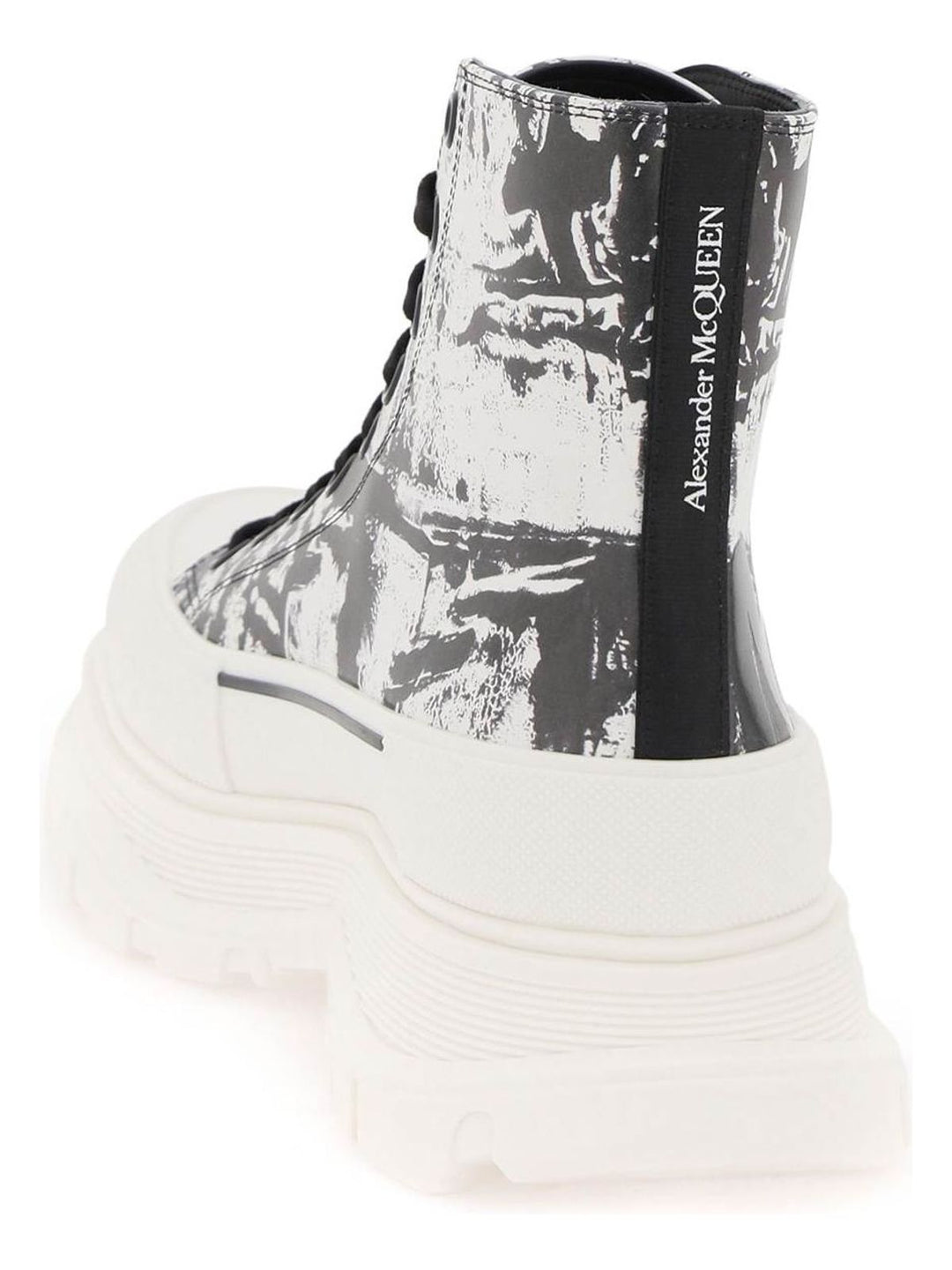 'TREAD SLICK GRAFFITI' ANKLE BOOTS