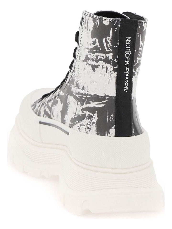 'TREAD SLICK GRAFFITI' ANKLE BOOTS