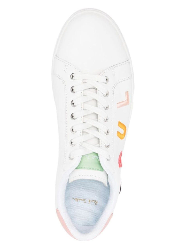 LOGO LEATHER SNEAKERS