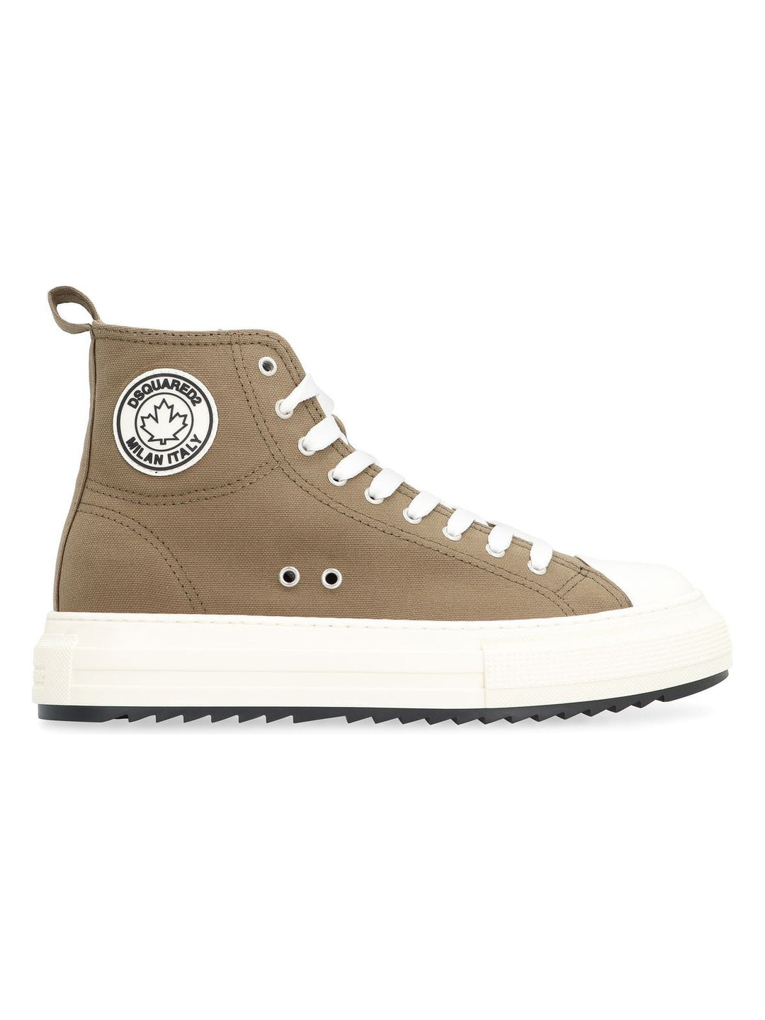 CANVAS HIGH-TOP SNEAKERS