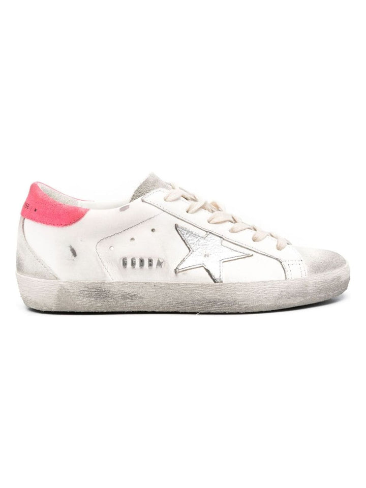 SNEAKER SUPER STAR BLANCO GRIS ROSA FLUO