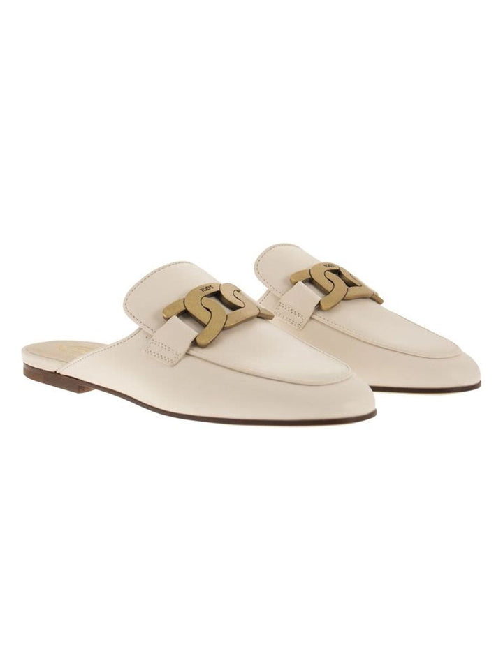 KATE LEATHER SABOT
