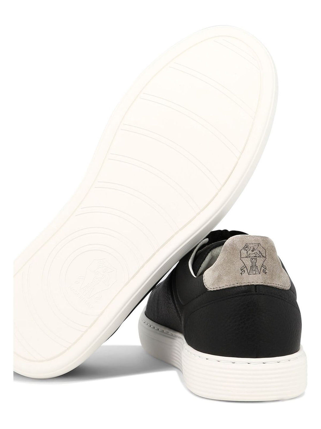 GRAINED CALFSKIN SNEAKERS