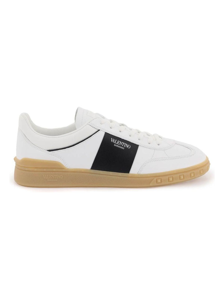 NAPPA LEATHER LOW TOP UPVILLAGE SNEAKERS