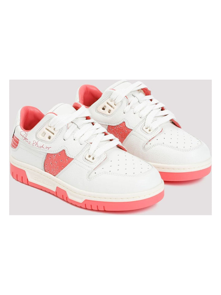 LOW TOP LEATHER SNEAKERS