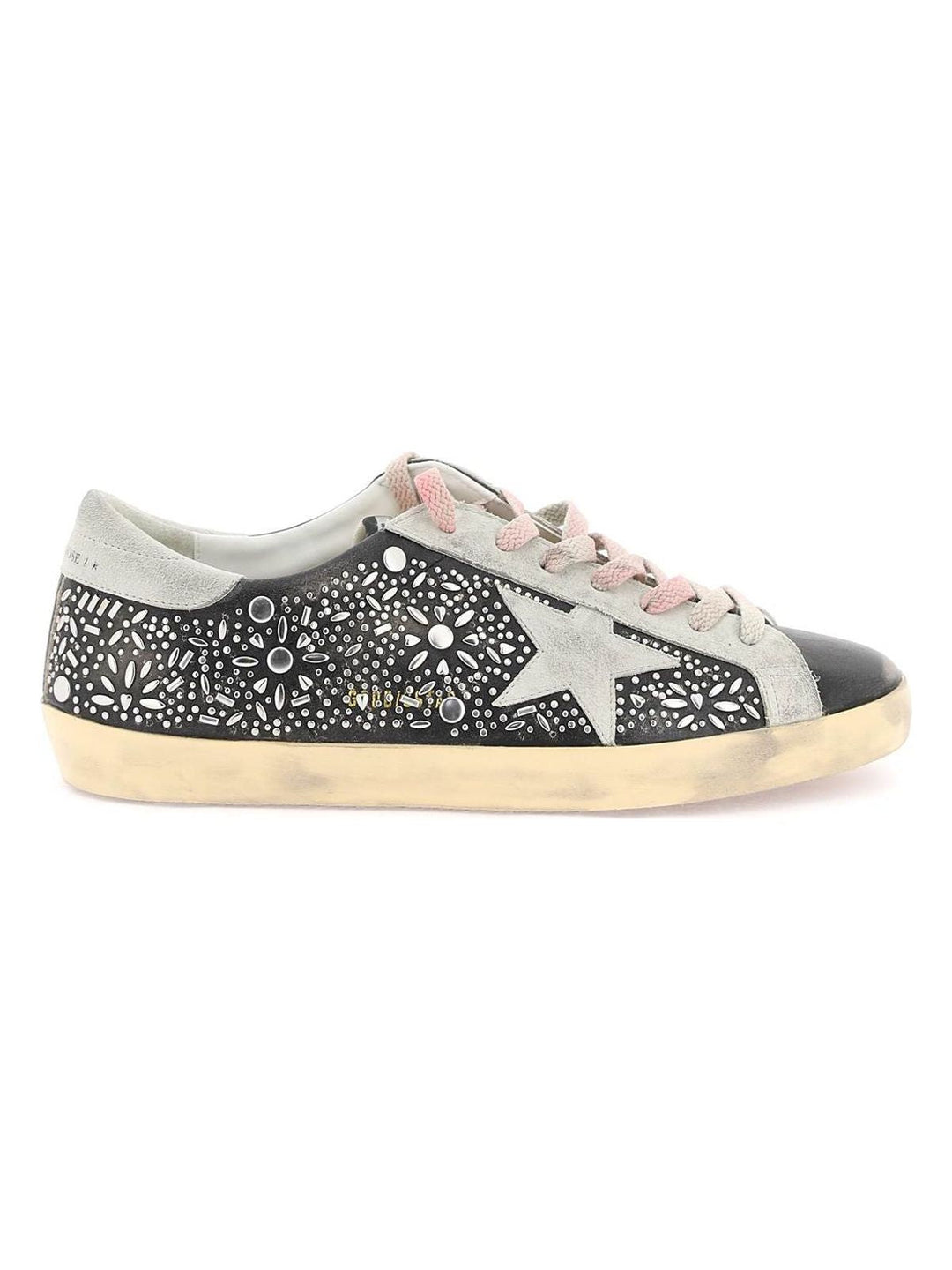 SUPER-STAR STUDDED SNEAKERS WITH