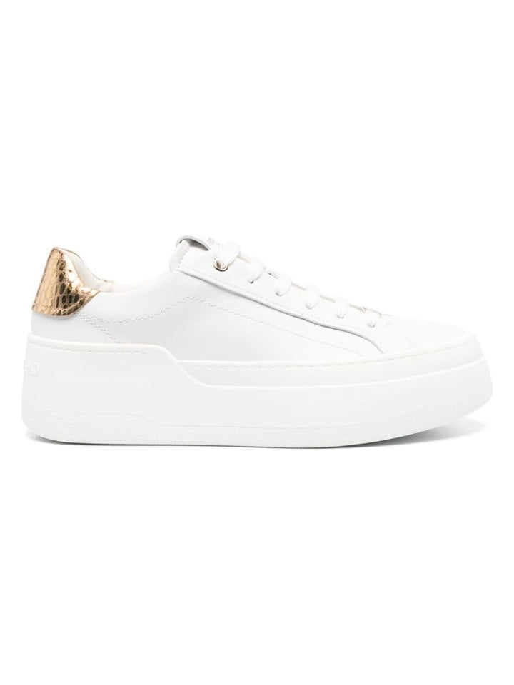 PLATFORM LEATHER SNEAKERS
