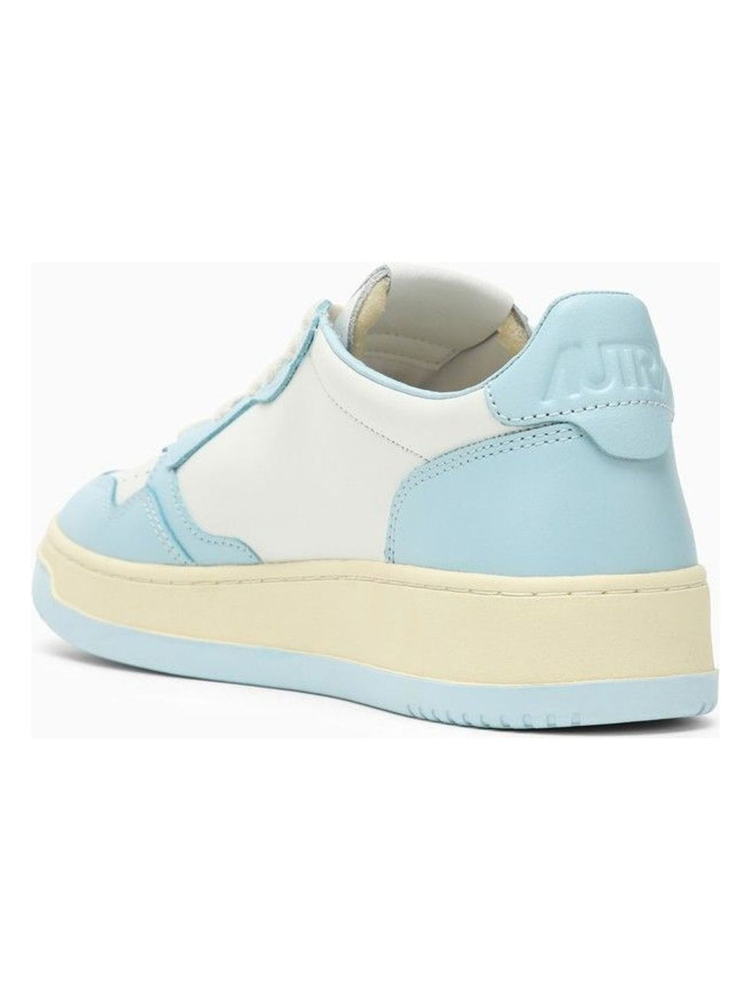 MEDALIST LEATHER WHITE/LIGHT BLUE