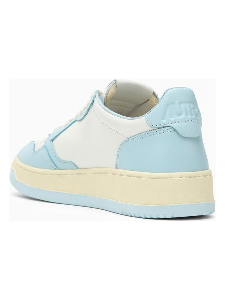 MEDALIST LEATHER WHITE/LIGHT BLUE