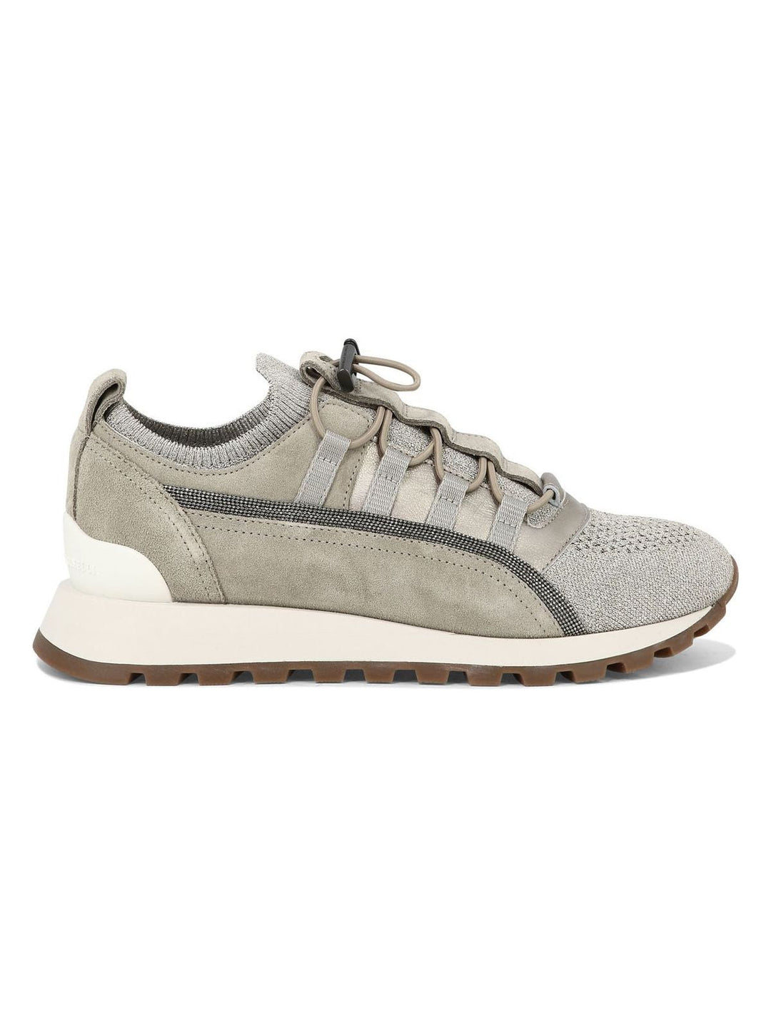 SNEAKERS WITH LAMÉ DETAILS