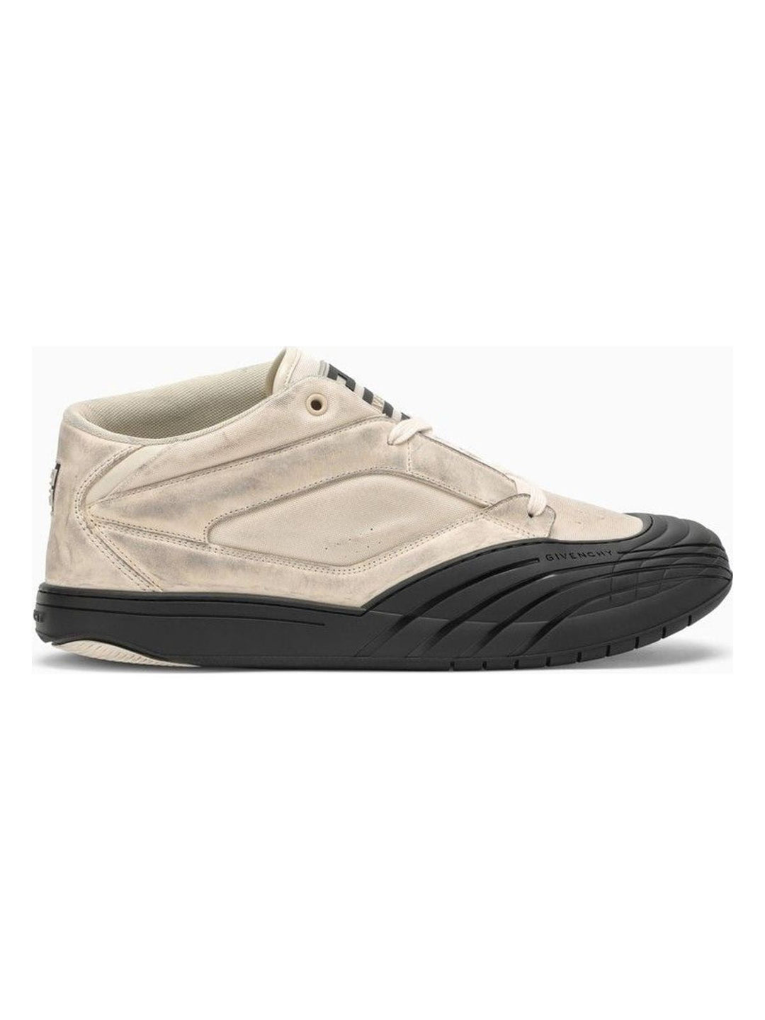 STONE GREY NUBUCK LOW SKATE TRAINER