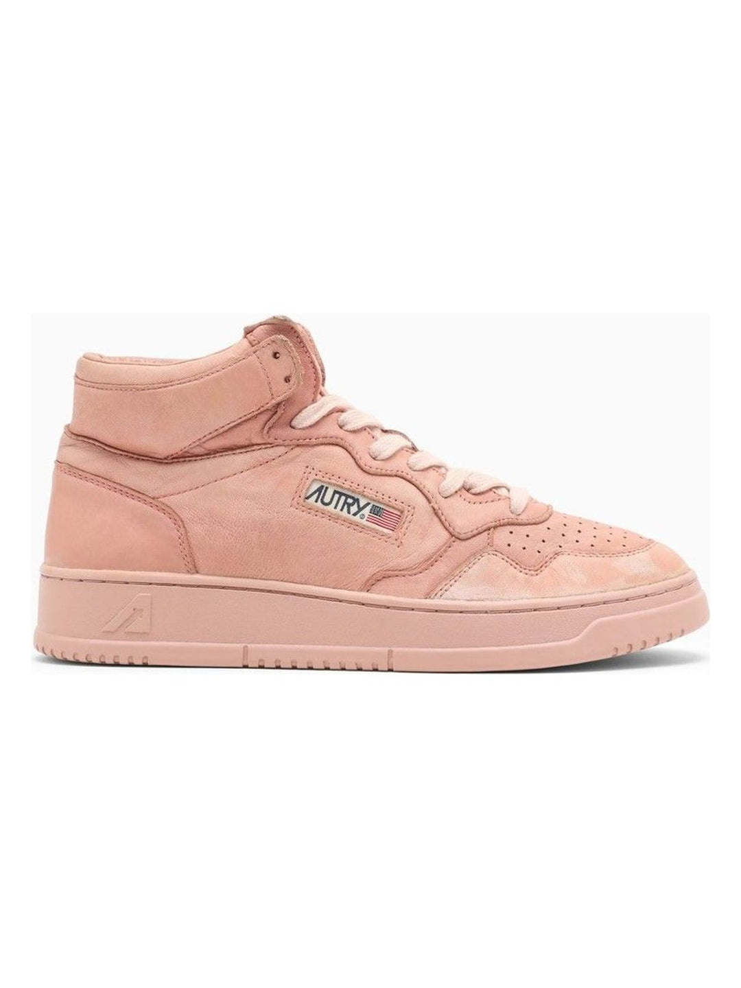 MEDALIST MID SNEAKERS IN PEACH SUEDE