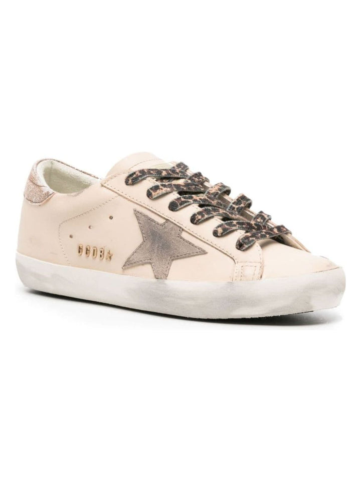 SUPER-STAR LEATHER UPPER SUEDE STAR