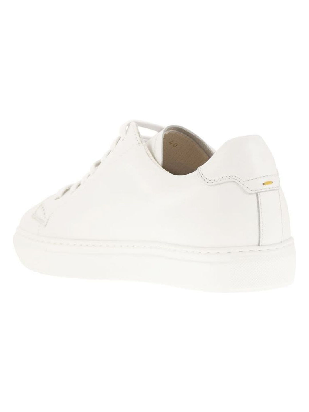SMOOTH LEATHER TRAINERS