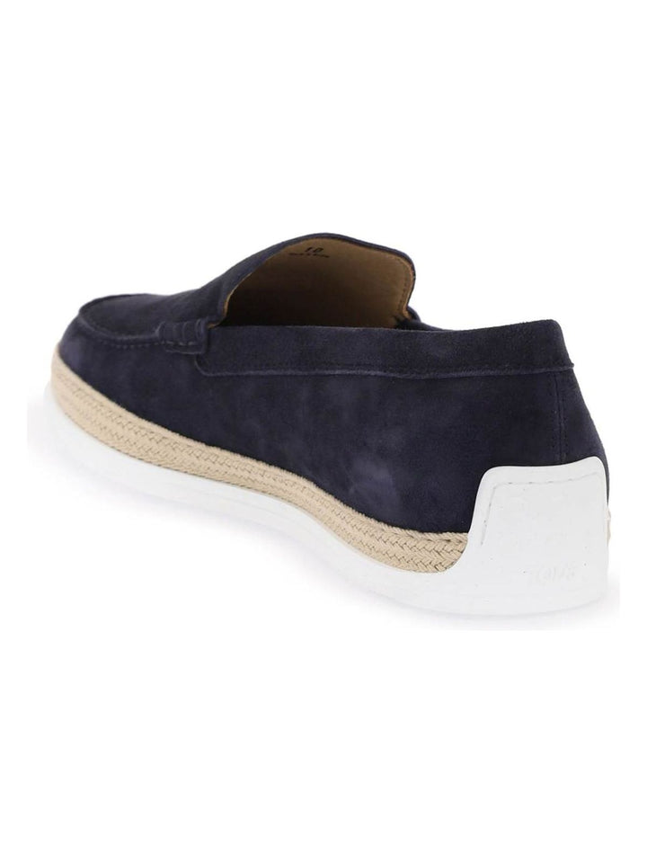 ALMOND TOE SUEDE LOAFERS
