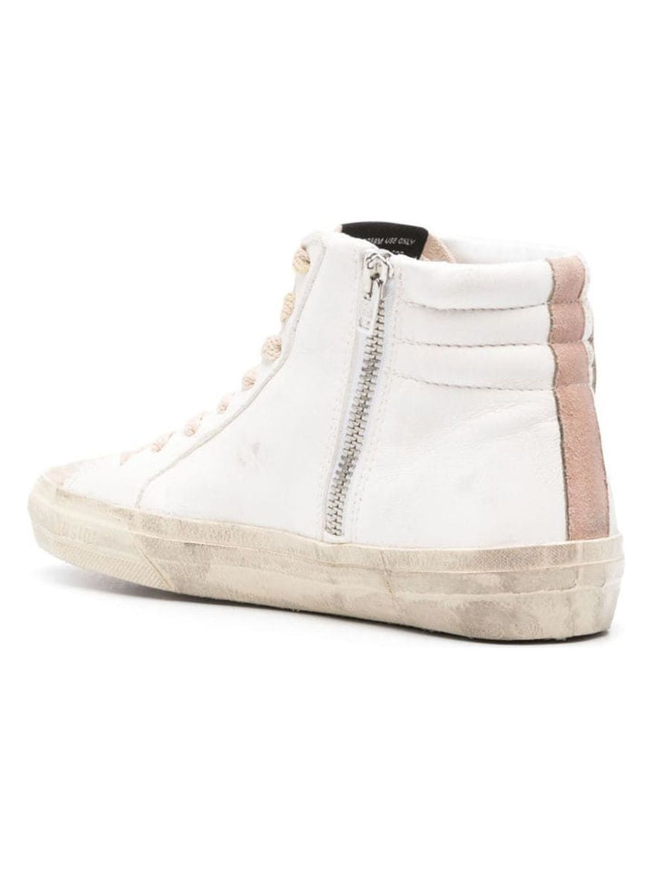 GOLDEN GOOSE SLIDE HIGH-TOP SNEAKERS