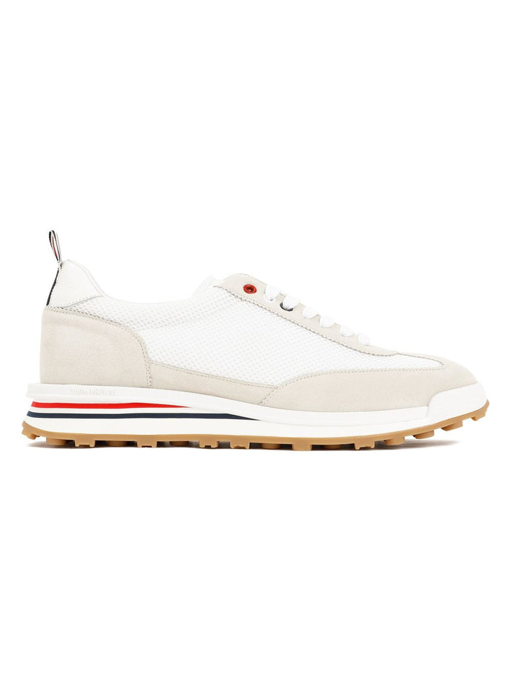 MESH AND SUEDE LEATHER SNEAKERS IN 9