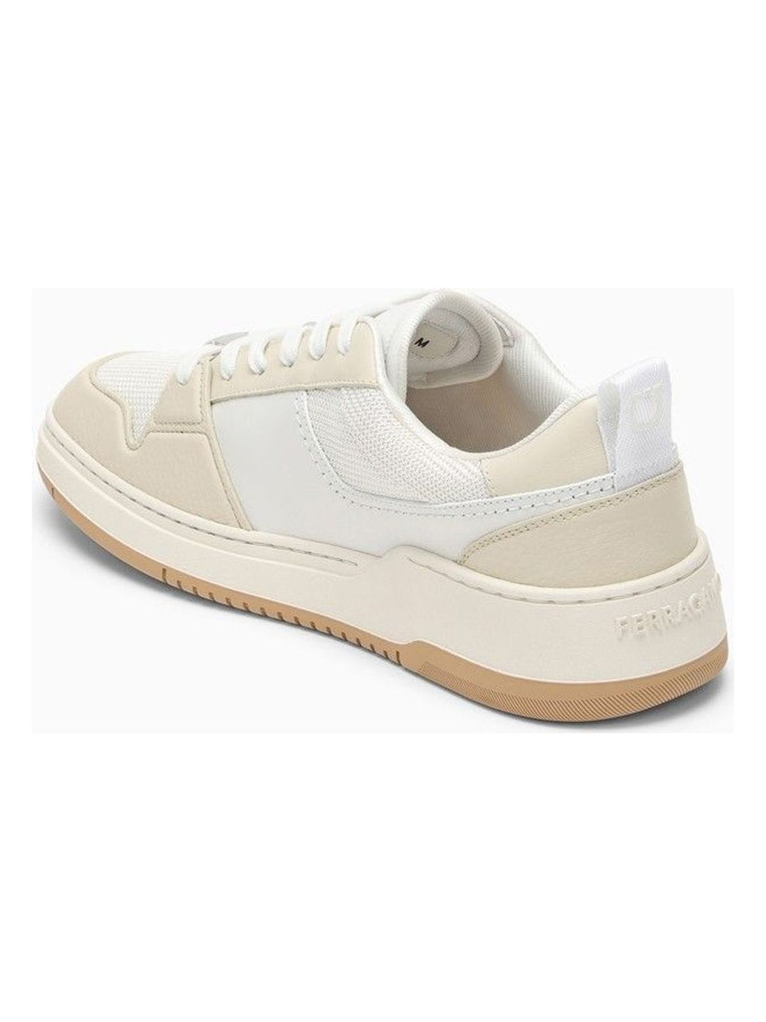 LOW WHITE LEATHER TRAINER