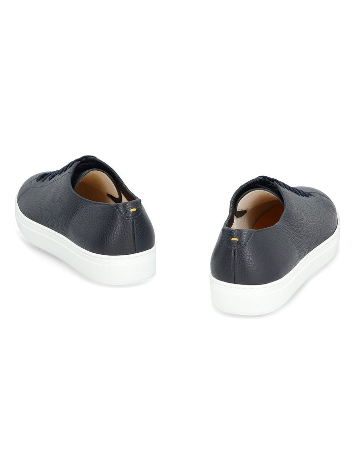 LEATHER LOW-TOP SNEAKERS