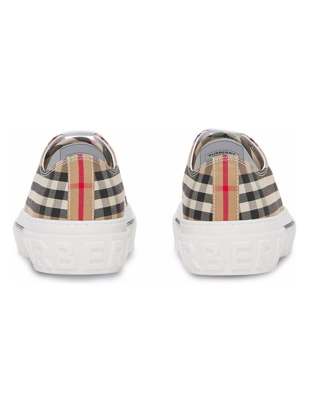 LOW TOP CHECK SNEAKERS