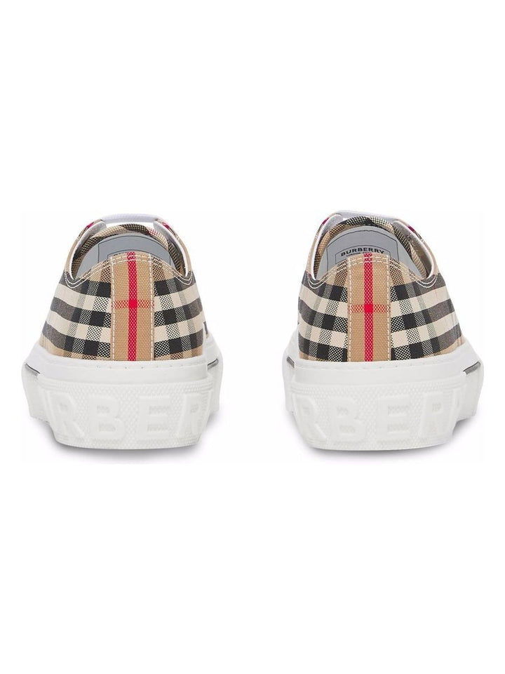 LOW TOP CHECK SNEAKERS