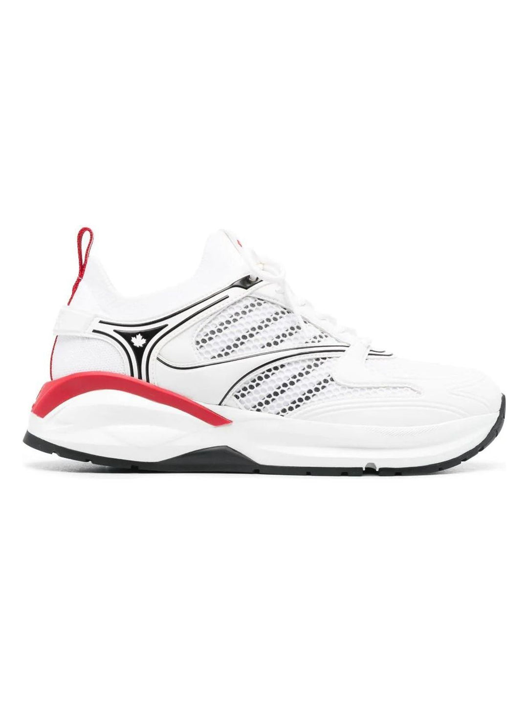 DSQUARED2 X DASH PANELLED LOW-TOP SNEAKERS