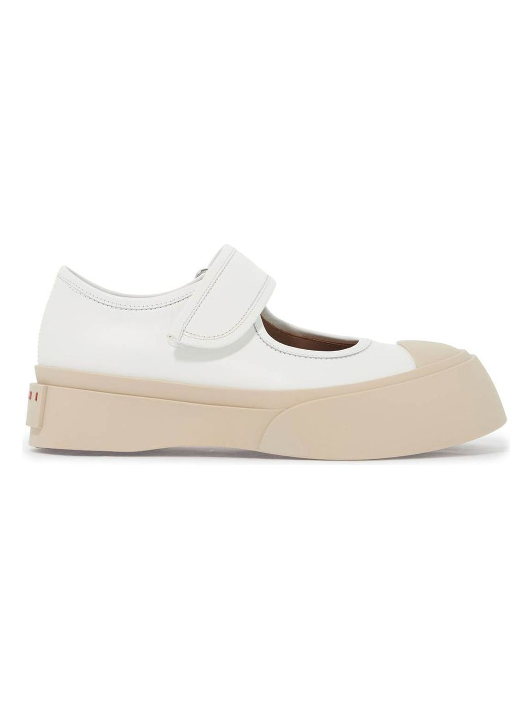 PABLO MARY JANE NAPPA LEATHER SNEAKERS