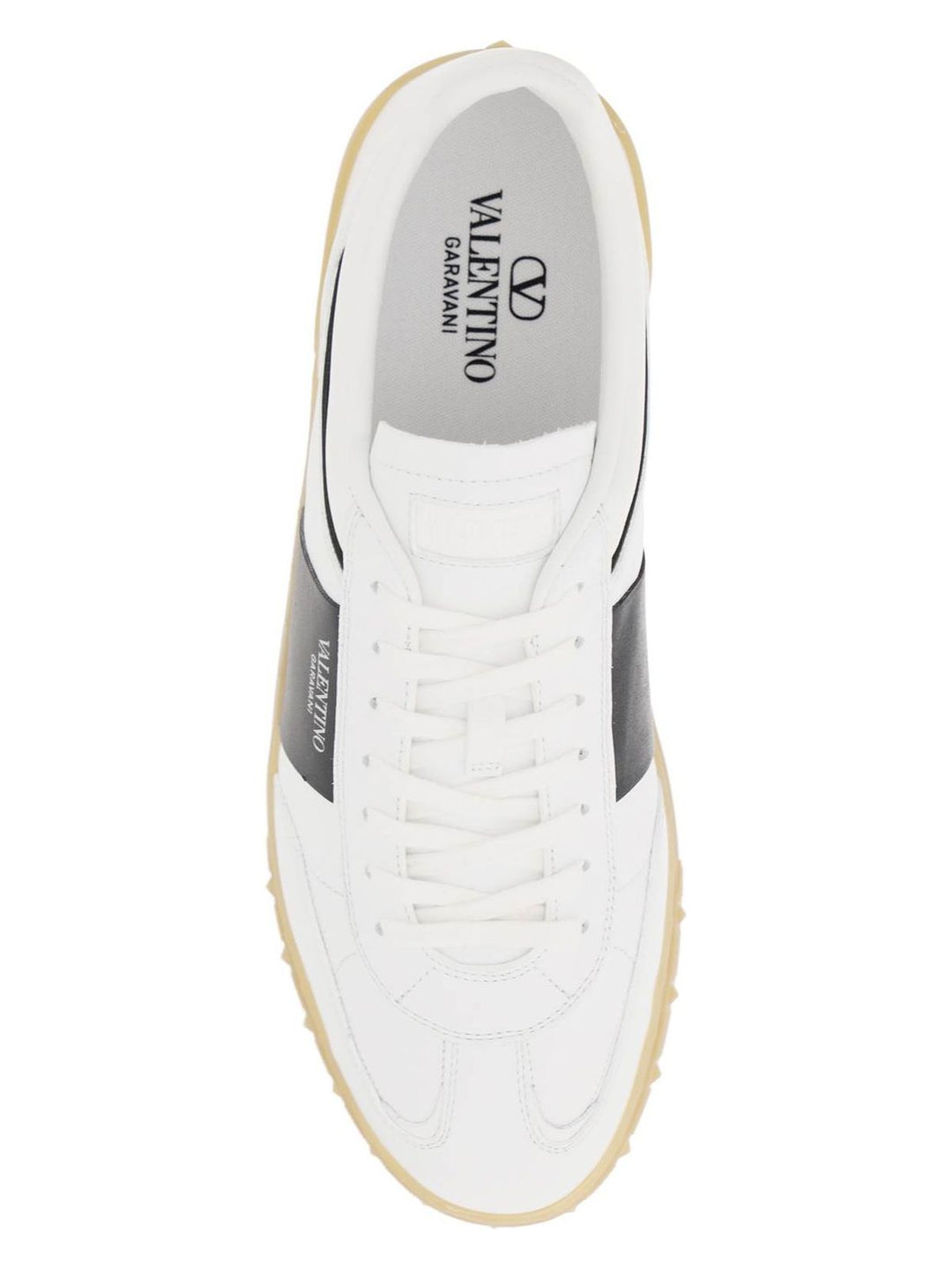 NAPPA LEATHER LOW TOP UPVILLAGE SNEAKERS