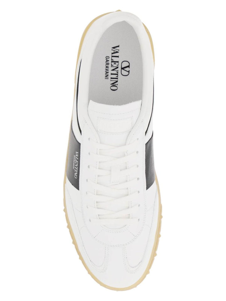 NAPPA LEATHER LOW TOP UPVILLAGE SNEAKERS