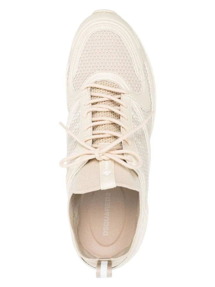 DSQUARED2 X DASH PANELLED LOW-TOP SNEAKERS