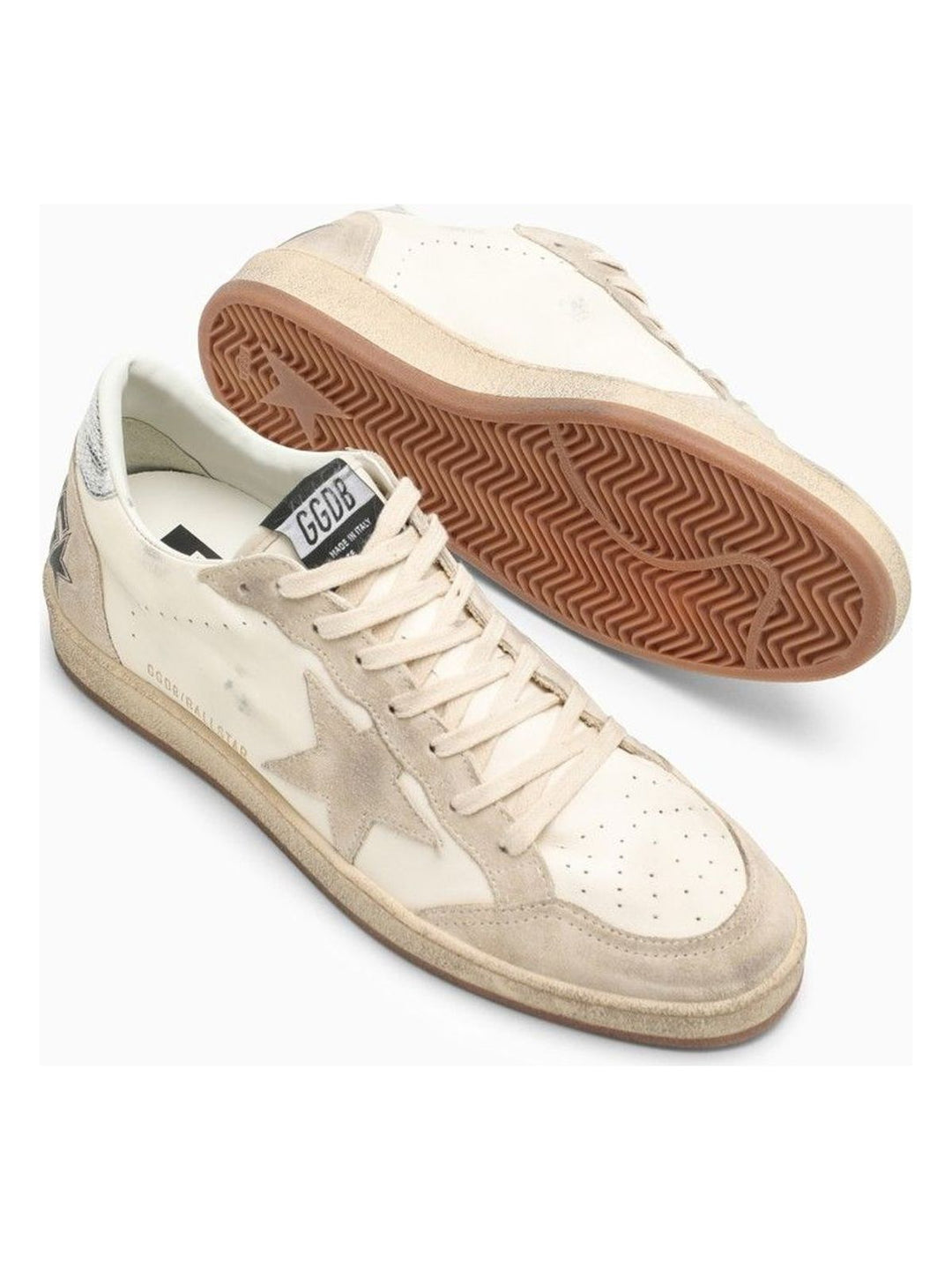BALL STAR WHITE/SILVER TRAINER