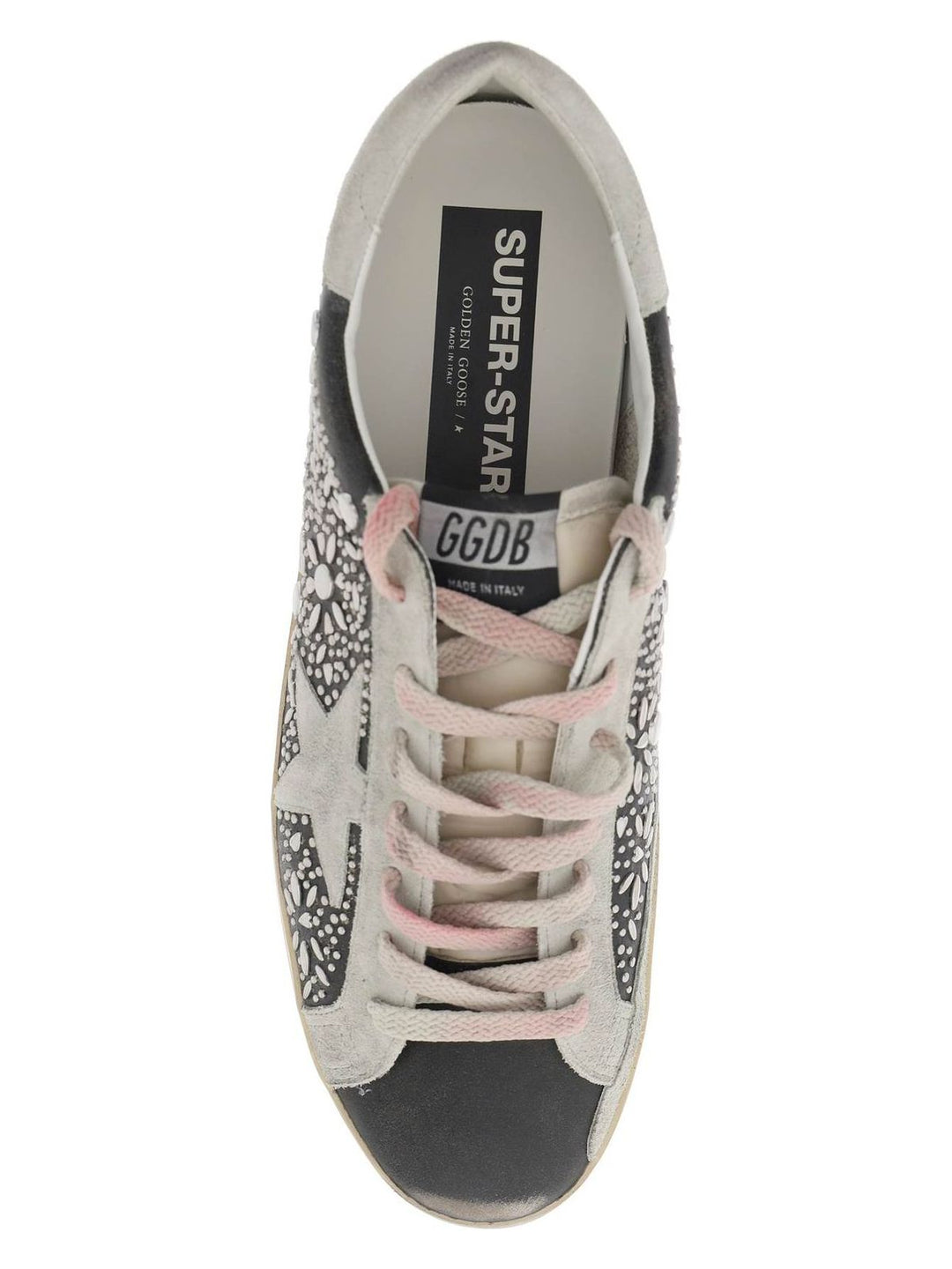 SUPER-STAR STUDDED SNEAKERS WITH