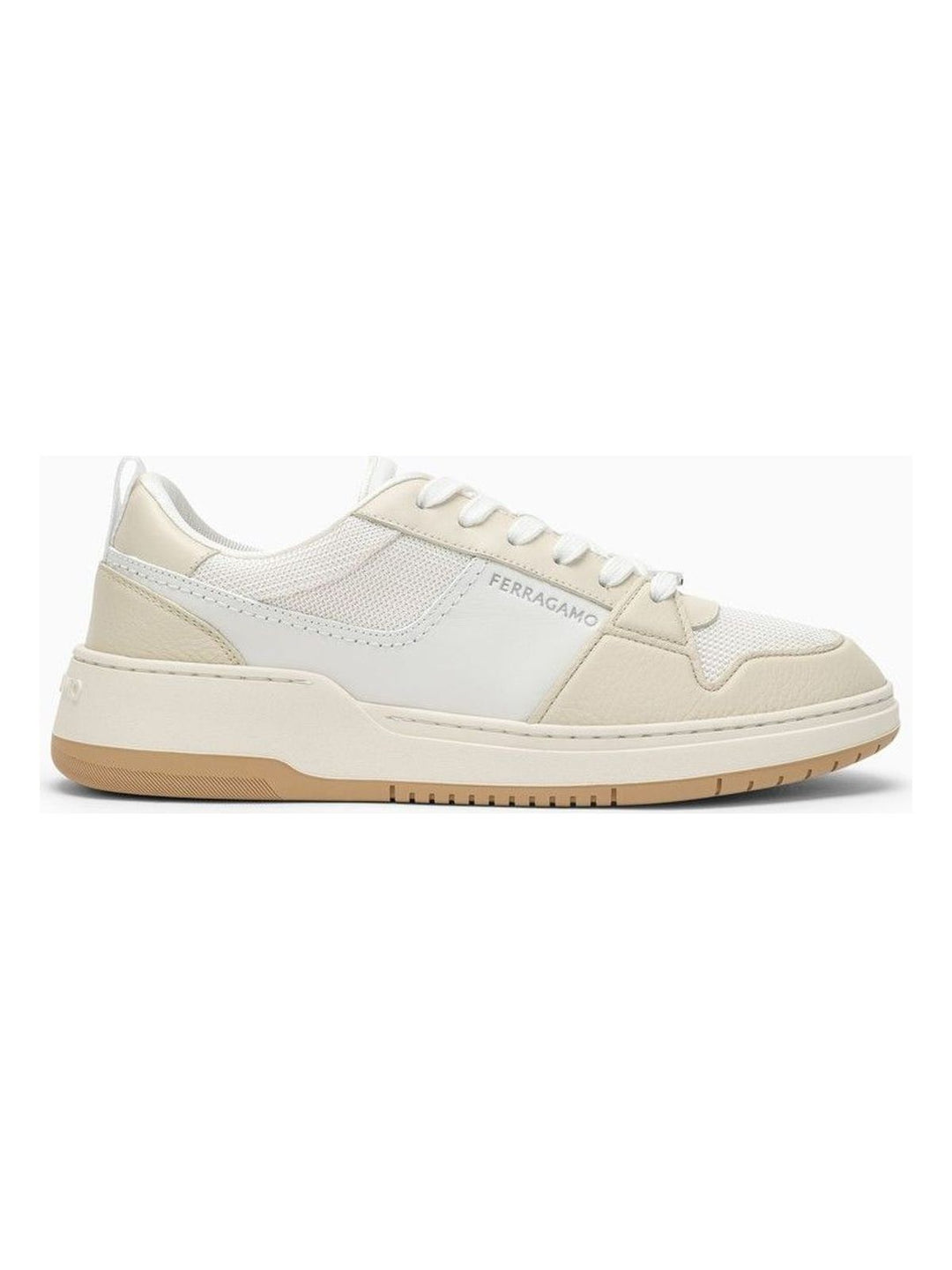 LOW WHITE LEATHER TRAINER