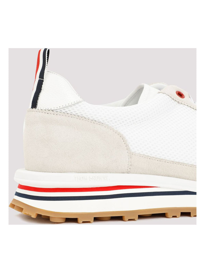 MESH AND SUEDE LEATHER SNEAKERS IN 9