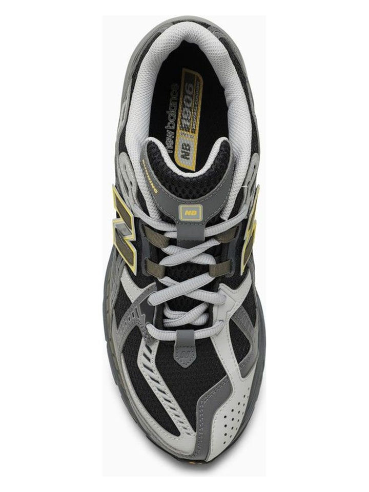 LOW 1906 UTILITY GREY/LEMON TRAINER