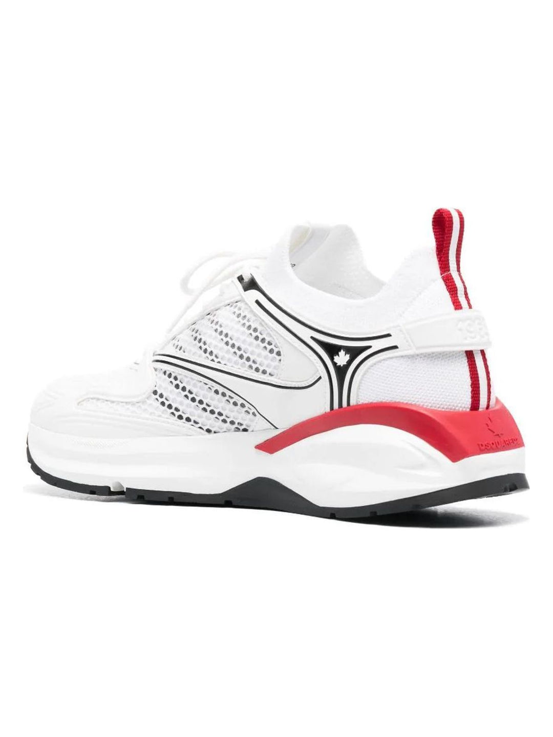DSQUARED2 X DASH PANELLED LOW-TOP SNEAKERS